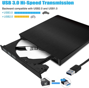 EDD08 USB 3.0 External DVD Drive Burner Writer Recorder DVD RW Optical Drive CD/DVD <span class=keywords><strong>ROM</strong></span> Reader Player For PC Laptop Macbook Dell - Product Image 4