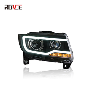 Montaje de faros delanteros para <span class=keywords><strong>Jeep</strong></span> <span class=keywords><strong>Compass</strong></span> 2011-2016 modificación LED faro delantero Plug and Play lámpara delantera DRL - Product Image 5