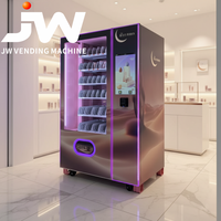 Máquina Expendedora de cosméticos automática, pantalla táctil inteligente directa de fábrica para pestañas postizas, máquina expendedora de ropa de uñas personalizada