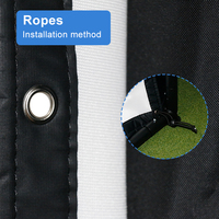 Simulador de Golf Konday para Interiores, Caja de Simulación, Pantalla de Impacto, Accesorios de Entrenamiento de Golf para Práctica en Interiores