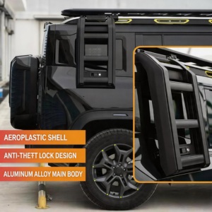 Kit de Carrocería Simone para Jetour Traveller, 3 Estilos, Portaequipajes de Techo, Escalera Lateral, Caja de Almacenamiento, Portaequipajes Exterior - Product Image 4