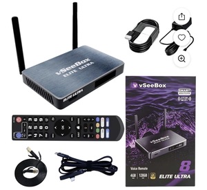 Vseebox V6 Plus 2025 – Dernière Box TV Android 14 en Gros, Streaming 8K, 4 Go 64 Go, Garantie 3 Ans, OEM - Product Image 1