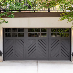 <span class=keywords><strong>Porte</strong></span> <span class=keywords><strong>de</strong></span> <span class=keywords><strong>garage</strong></span> sectionnelle automatique moderne, résistante au vent, à pliage rapide, <span class=keywords><strong>de</strong></span> qualité supérieure pour villa intelligente - Product Image 2