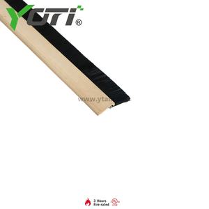 YDS611 מברשת תחתית אלומיניום לדלת הזזה חותם מברשת רצועת מברשת דלת מטאטא רצועות - Product Image 3