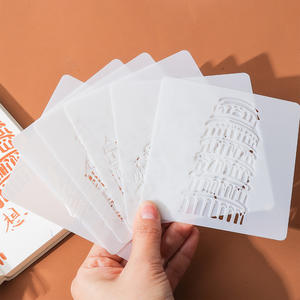 Modèle d'art d'affiche manuscrite Conception creuse à jet d'encre pour <span class=keywords><strong>peinture</strong></span> au pastel à l'<span class=keywords><strong>huile</strong></span> - Product Image 3