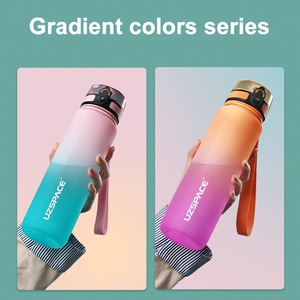 Botella Deportiva Personalizada de 1000 ml, Libre de BPA, con Degradado de Color, Fabricada con Tritán Ecológico, Unisex, para Fitness, Ejercicio y Motivación - Product Image 6