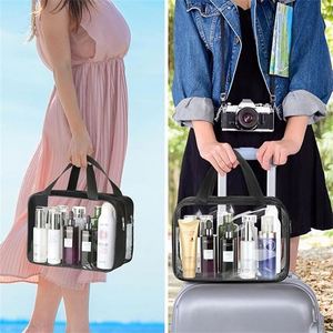 Makeup <b>Toiletry</b> <b>Storage</b> Bag Organizer Bag Custom Logo Portable Women's Large Capacity Portable Travel Zipper Bag Fashion - Product Image 2