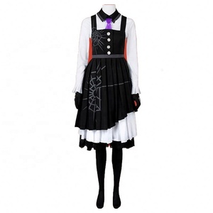 Disfraces de Halloween <span class=keywords><strong>para</strong></span> Adultos con Diseño Moderno, Danganronpa V3: Killing Harmony, Vestido de Tojo Kirumi, Uniforme Lolita - Product Image 4