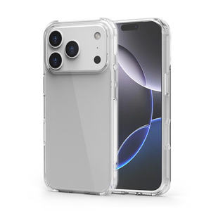 Coque de protection magnétique rigide transparente de qualité supérieure avec support, logo personnalisé Smartjoy, 1,5 mm, pour iPhone 17 Air Pro Max - Product Image 6