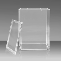 Boîte de rangement Funko Pop en acrylique magnétique de 4 pouces empilable, étui de protection transparent pour figurines en vinyle avec protection UV