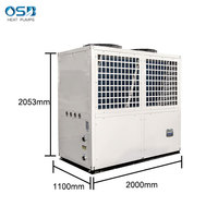Calentador de Piscina con Bomba de Calor de Fuente de Aire, Compresor Scroll, Eficiencia Energética Clase A, Certificado ROHS, R290 para Piscinas Elevadas