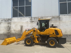 Produit phare 2023 : Mini-chargeuse chinoise à roues avant, 1,8 tonne, 0,8 m³ avec godet - Product Image 5