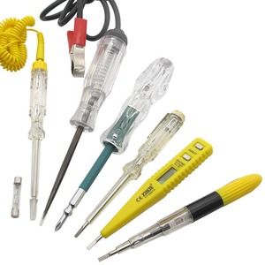 Lápiz de Prueba para Electricista y Destornillador con Cortacorriente, Herramienta de Diagnóstico Multifuncional para Uso Doméstico - Product Image 1