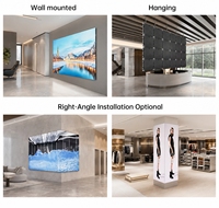 Pantalla LED Interior para Video Wall, Pantalla LED Delgada y sin Costuras para Terminal de Aeropuerto, Estación de Tren y Pantalla de Información en el Vestíbulo de Transporte