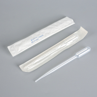 Micro pipette Pasteur en plastique graduée extra longue de 3ml Production