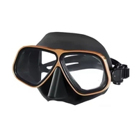 Fabricant professionnel masque de plongée en apnée à faible volume masque de cadre en métal de plongée et tuba masque de chasse sous-marine optique plongée