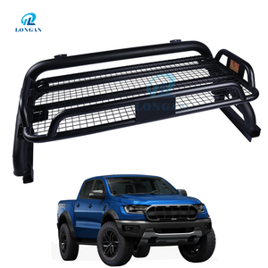 Coolsa-barre de rouleau en acier inoxydable, pour le ramassage avec porte-toit, panier supérieur de 4x4, <span class=keywords><strong>accessoires</strong></span> pour Ranger 2019, haute qualité - Product Image 4