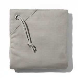 Sac à dos pliable écologique en Ripstop recyclé avec cordon de serrage, RPET ultraléger, se plie dans sa propre poche, logo personnalisé, cadeau - Product Image 5