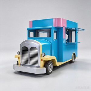 Carrito de Comida Móvil con Ruedas y Equipamiento de Cocina Completo para Negocios de Hamburguesas y <span class=keywords><strong>Hot</strong></span> Dogs - Product Image 1