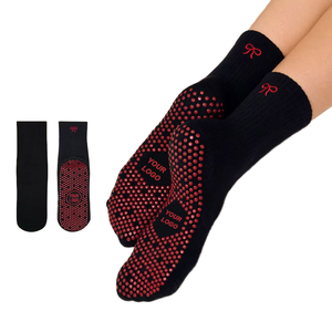 अनुकूलित डिजिटल प्रिंटिंग जिम और योग से चालक दल के मोजे धनुष जैक्वार्ड कढ़ाई लोगो टैरिफ में कमी तत्काल आदेश - Product Image 2