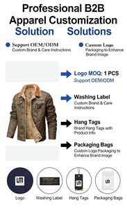 Giacca a vento invernale da <span class=keywords><strong>uomo</strong></span> all'ingrosso <span class=keywords><strong>con</strong></span> collo di <span class=keywords><strong>pelliccia</strong></span>, cappotto da motociclista per moto spesso caldo, taglie forti Casual Outwear - Product Image 2