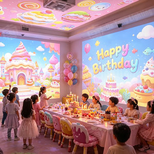 Système de projection immersive sur le thème des animaux pour les salles de fête d'enfants, les centres de jeux, les musées et les attractions intérieures - Product Image 3