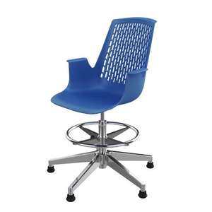 Silla ergonómica de altura ajustable para <span class=keywords><strong>Bar</strong></span>, silla ejecutiva inteligente, silla de entrenamiento escolar - Product Image 4