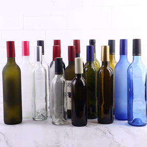 Botellas de Vidrio para Vino Espumoso a Bajo <span class=keywords><strong>Precio</strong></span>, Botellas de Vidrio de 500 ml, 187 ml, 375 ml con Corcho, Botella de Vidrio para Vino Tinto Helado - Product Image 2