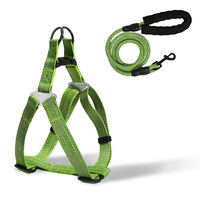 Laisse pour chien réglable et rétractable en nylon pour chiens de grande, moyenne et petite taille, corde de marche anti-explosion