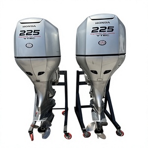 Offre Exceptionnelle Prête à l'Expédition - Moteur Hors-Bord 225 CV 4 Temps 30 Pouces (2018) avec 330/335 Heures de Utilisation et Kit de Fixation - Vente Flash - Product Image 1
