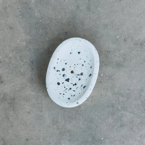 Set da <span class=keywords><strong>Bagno</strong></span> <span class=keywords><strong>Moderno</strong></span> in Cemento 5 Pezzi Fatto a Mano in Terrazzo Decorazione <span class=keywords><strong>Bagno</strong></span> Contemporanea per Casa - Product Image 5