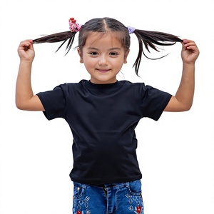 เสื้อยืดเด็ก IMRON KIDS ผ้าฝ้าย 100% แขนสั้นลำลอง พิมพ์ลายโลโก้ที่คอหลัง สำหรับเด็กชายและเด็กหญิง ผลิตในยูซีเรีย - Product Image 1