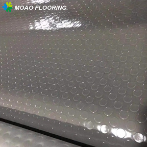 Rollo de Alfombra de PVC Antideslizante de 2mm~5mm de Grosor para Piso de Garaje, Autobús, <span class=keywords><strong>Taller</strong></span>, Alfombra de Vinilo de PVC para Garaje - Product Image 3