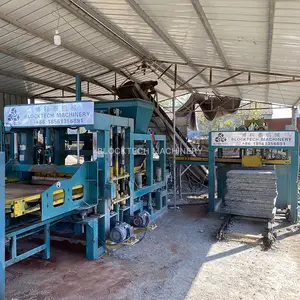 BLOCKTECH group QT8-15 Automatic Concrete Block Making Machine Production Line