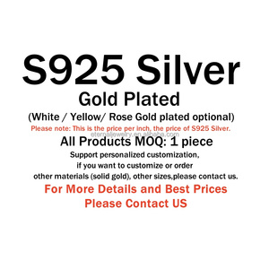 Ciondolo a Croce Personalizzato con Diamante Moissanite VVS Taglio Smeraldo in Argento S925, Oro Massiccio 9k 10k 14k 18k, Stile Neo-Gotico con Diamanti Incastonati - Product Image 5