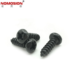 NOMOSION Tapping <b>Screws</b> PA3*10 Phillips <b>Round</b> <b>Head</b> Metric Plastic Use Right Hand Thread - Product Image 1
