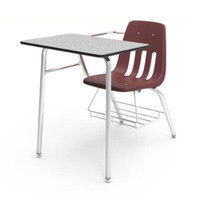 Ensemble de bureaux, chaises et tables combinés pour les écoles de formation modernes