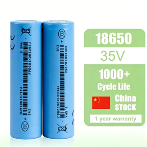 Bateria Recarregável de Íon de Lítio Cilíndrica 18650 3500mAh 3.7V para Aplicações de Armazenamento de Energia em E-bikes na UE - Product Image 2