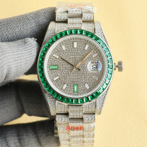 Montre automatique mécanique de luxe 40 mm en zircone, acier inoxydable 904L - Product Image 5