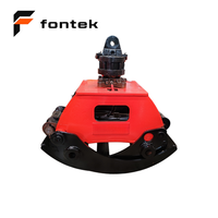 360 °   Grappin rotatif hydraulique à rotation continue pour l'exploitation forestière et la manutention du bois