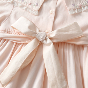 Детское платье принцессы с цветочной вышивкой - Product Image 6