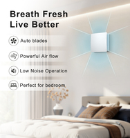 Récupérateur d'air moderne pour la ventilation domestique, mural, pour chambre à coucher, à induction automatique, haute performance, usage commercial