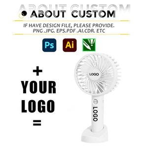 2025 Brand New USB Handheld Fan Portable Mini Rechargeable Fan Office Student Small Fan <b>Gift</b> With Customized Logo - Product Image 2