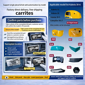 Protection inférieure latérale droite en acier estampé <span class=keywords><strong>de</strong></span> haute qualité U-30-6 pour chenilles d'excavatrice, garantie 3 mois - Product Image 5