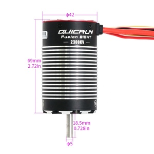 Moteur brushless HOBBYWING <span class=keywords><strong>QUICRUN</strong></span> Fusion 8IGHT 2-en-1 80A 2300KV avec ESC intégré pour voiture RC 1/8 Rock Crawler - Product Image 6