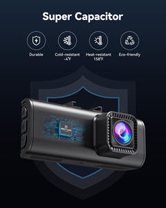 Redtiger F7NP Distribuidor <span class=keywords><strong>Gratis</strong></span> Tarjeta SD <span class=keywords><strong>de</strong></span> 128GB 4K GPS Wifi Car Dash Cam Delantero y Trasero 1080P Dashcam Full HD Car Black Box - Product Image 2