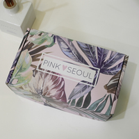 Boîtes d'expédition en carton personnalisées imprimées, pliables, pour emballages cadeaux, abonnements, vêtements et produits de beauté