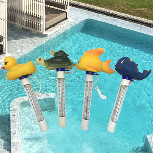 Termómetro flotante ABS en forma de animal para piscinas, peces, pato, Tortuga, ballena, baño de hielo, herramientas y accesorios para piscinas - Product Image 4