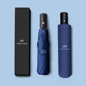 Paraguas Plegable Promocional con Logotipo Personalizado, Sombrilla con Logotipo Personalizado, Compacta, Portátil, Automática, para Lluvia - Product Image 1