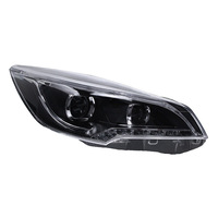 Pour Ford Escape 2013-2016 : Phares avant à LED avec feux de jour, phares au xénon à double lentille, 12V, neufs, 25W, 2500 lumens, 6000K